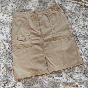 Ralph Lauren khaki skirt size 8